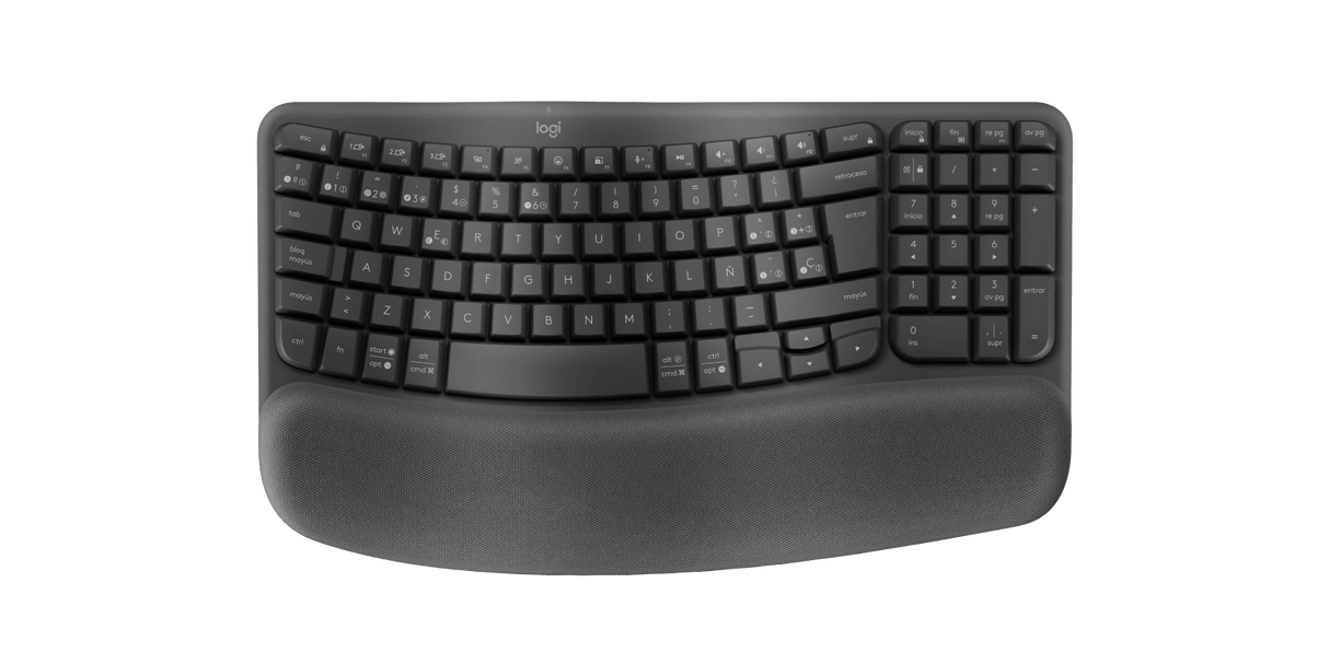 Teclado Español Logitech Wave Keys Grafito