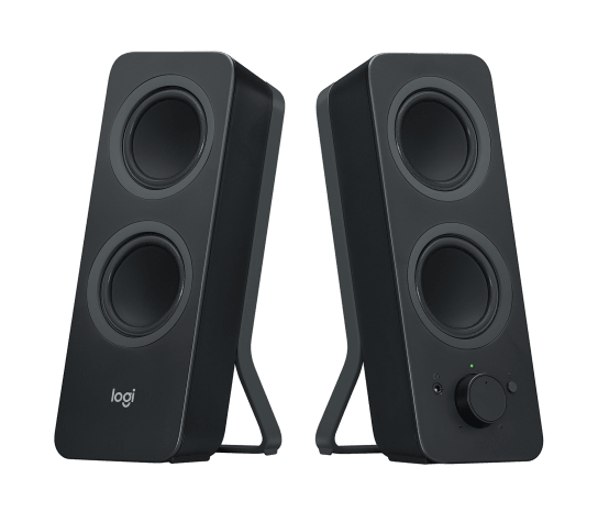 Bocinas – Logitech Z207 – 2.0 Estéreo – Bluetooth – Aux 3.5 mm – 10W Pico / 5W RMS – Negro (Z207)