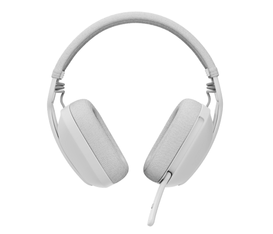 Auriculares Logitech Zone Vibe 100 – Wireless, Bluetooth® 5.2, 20 horas, Blanco Hueso