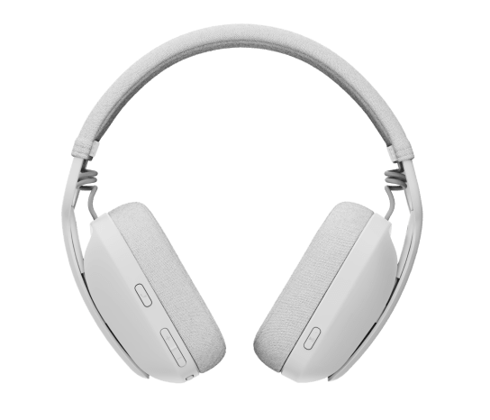 Auriculares Logitech Zone Vibe 100 – Wireless, Bluetooth® 5.2, 20 horas, Blanco Hueso