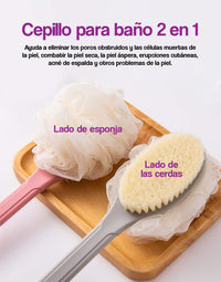 Cepillo para baño 2 en 1