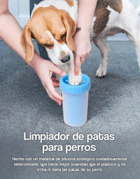 Limpiador de patas para perros