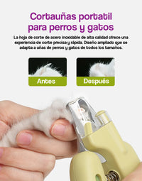 Corta uñas portátil para perros y gatos