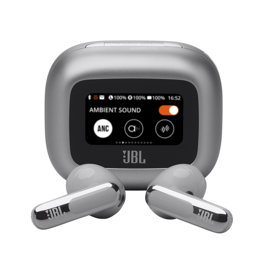 Auriculares True Wireless JBL LIVE Flex 3 Plateados