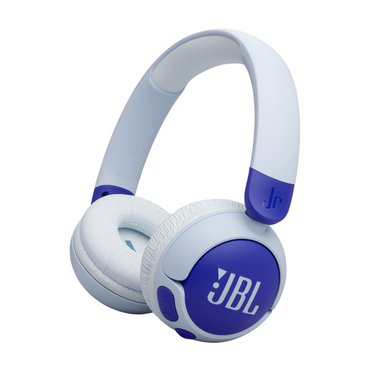 Auriculares Inalámbricos para Niños JBL JR 320 BT / Color Azul / Bluetooth / Micrófono / Volumen Seguro