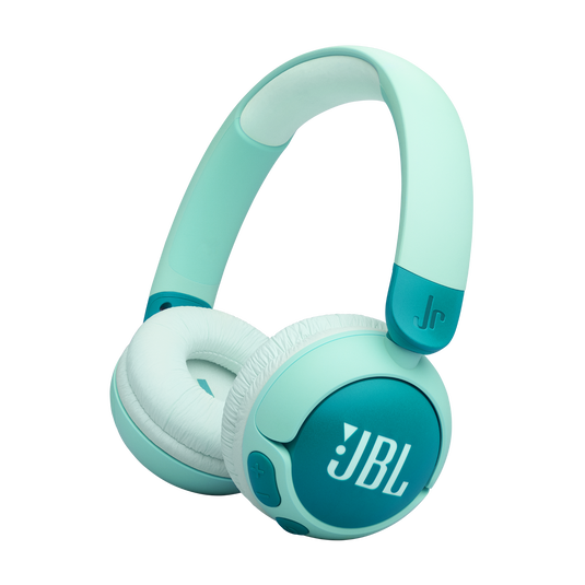 Auriculares Inalámbricos para Niños JBL JR 320 BT / Color Verde / Bluetooth / Micrófono / Volumen Seguro