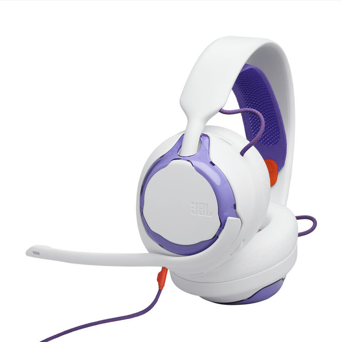 Audífonos Gamer con Micrófono JBL Quantum 250 –  Color Blanco / Sonido Envolvente