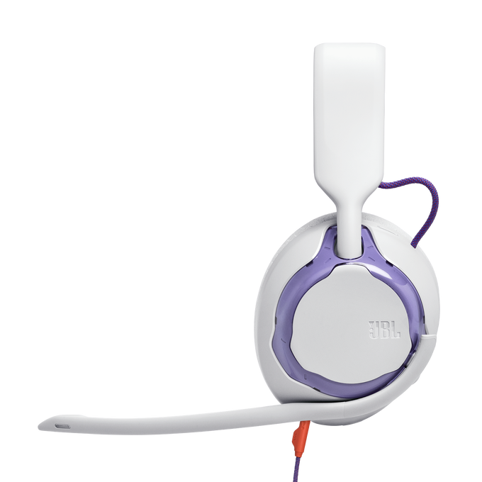 Audífonos Gamer con Micrófono JBL Quantum 250 –  Color Blanco / Sonido Envolvente