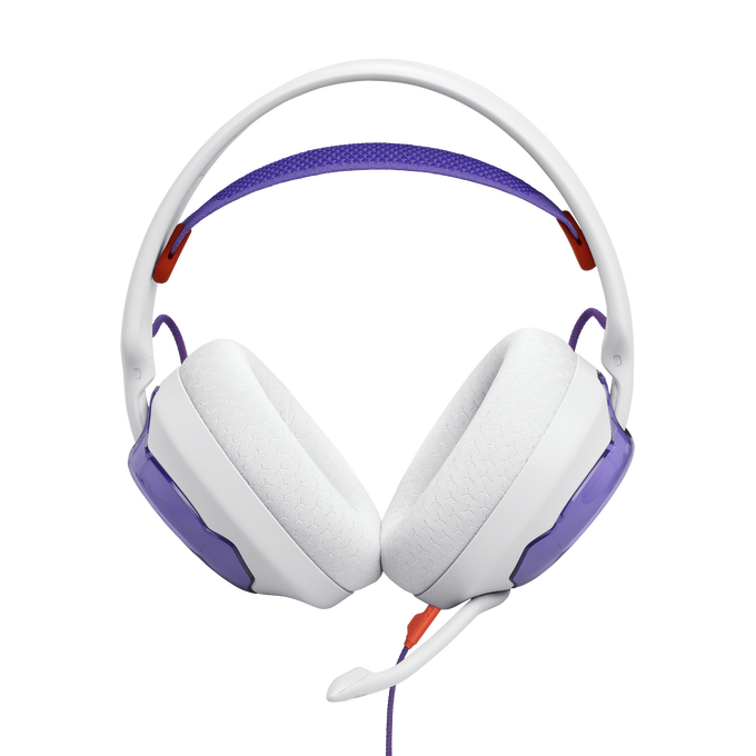 Audífonos Gamer con Micrófono JBL Quantum 250 –  Color Blanco / Sonido Envolvente