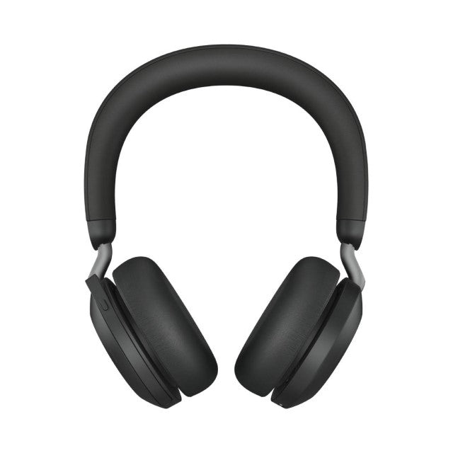 Auriculares Inalámbricos Jabra Evolve2 75 MS Estéreo USB-A con Cancelación Activa de Ruido – Negro Certificado Microsoft Teams