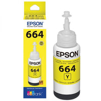 Recarga de Tinta Amarilla – Epson T664 – Original – EcoTank – T664420‑AL