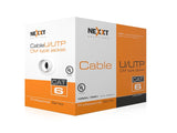 Cable UTP Cat6 4P 24AWG CM 305m Gris Nexxt Professional