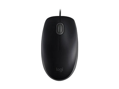 Mouse Alámbrico Silencioso Logitech M110 Negro