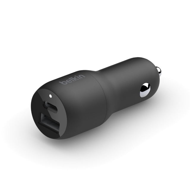 Cargador de Coche Dual Belkin 37W PD USB/USB-C
