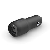 Cargador de Coche Dual Belkin 37W PD USB/USB-C
