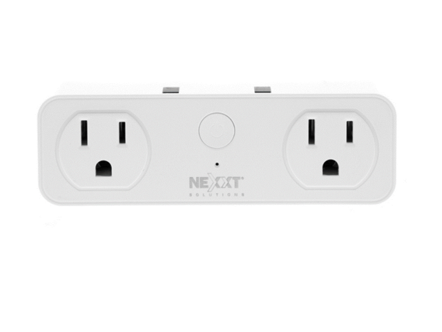Enchufe inteligente de dos salidas Wi-Fi 110V Nexxt  - Solutions Connectivity