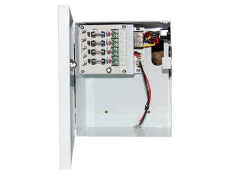Fuente de alimentación 12V – Folksafe KAS‑DC121820B – 20A – múltiples salidas con fusible PTC