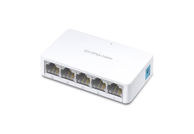 Switch No Gestionado 5 Puertos Fast Ethernet Mercusys MS105