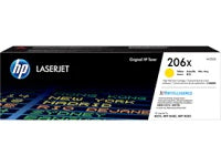 Cartucho de Toner Amarillo Alto Rendimiento Original HP 206X LaserJet