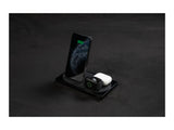 Stand para carga inalámbrica Belkin 3-in-1 Negro