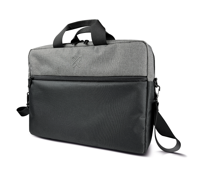 Estuche para Laptop Classic Go Klip Xtreme KNC-041 15.6" Poliéster Negro/Gris