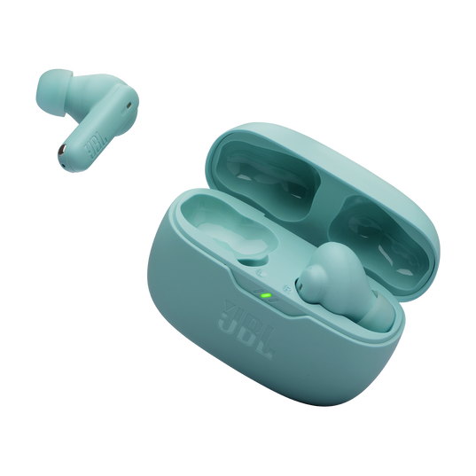 Auriculares Inalámbricos JBL Vibe Beam 2 – NC / Smart Ambient / 40h / Bluetooth Multipunto / App JBL / Menta