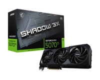 Tarjeta Gráfica MSI GeForce RTX 5070 Ti 16GB – SHADOW 3X OC