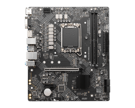 Placa madre MSI H610 – Micro ATX / LGA1700 / Intel HD Graphics
