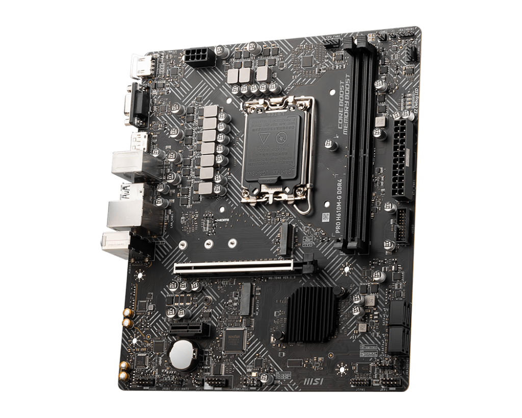 Placa madre MSI PRO H610M-G DDR4 – Micro ATX / LGA1700