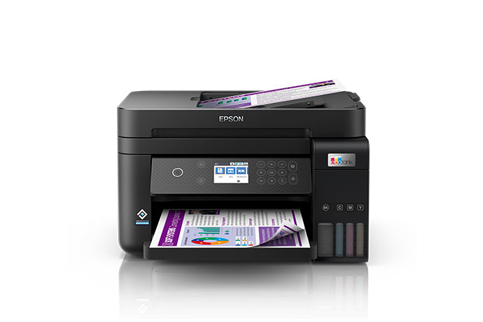 Impresora multifuncional a color Epson EcoTank L6270 con sistema de tinta continua y WiFi