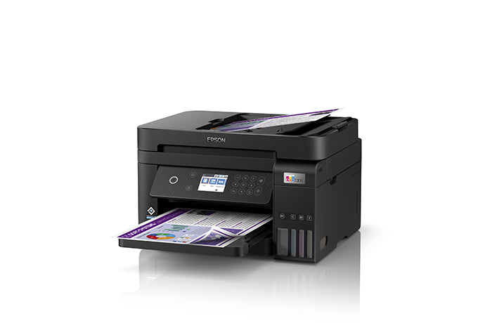 Impresora multifuncional a color Epson EcoTank L6270 con sistema de tinta continua y WiFi