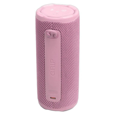 Bocina portátil – JBL Grip – Bluetooth – IP68 – 14h batería – Rosado