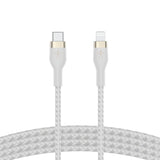 Cable USB-C a Lightning Belkin BOOST CHARGE 2m Blanco