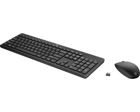 Set Teclado y Mouse Inalámbrico HP Negro
