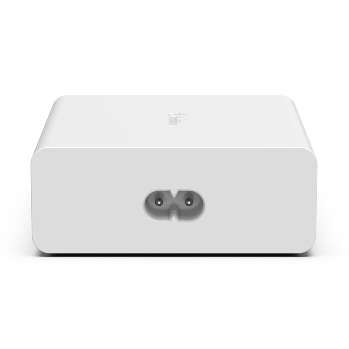 Adaptador de Corriente Belkin WCH010dqWH GaN 108W 4 Puertos USB/USB-C Blanco