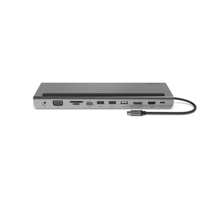 Soporte Multipuerto Belkin CONNECT 11 en 1 USB-C VGA/HDMI/DP 1GbE