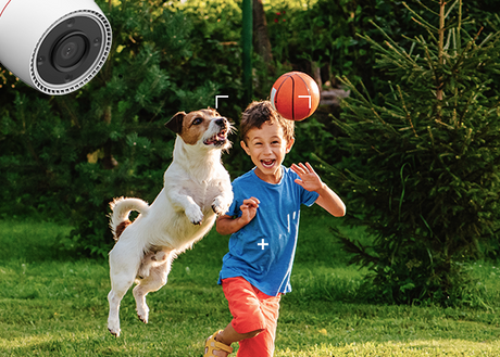 Cámara Wi‑Fi EZVIZ H3c 2K – Exterior – Resolución 2K – Visión nocturna a color – IA – Defensa activa