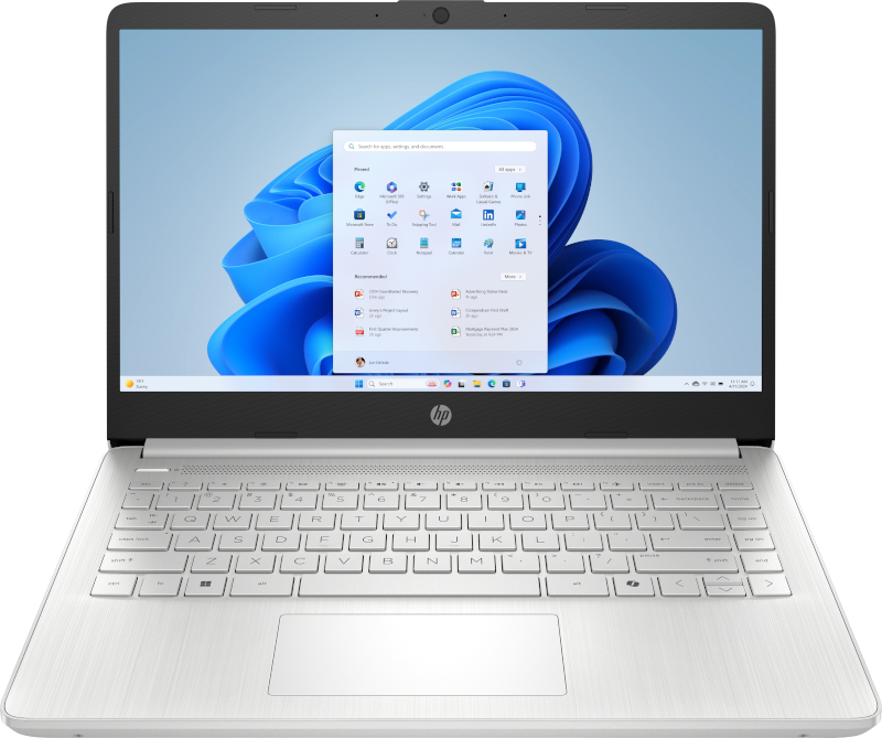 Laptop HP 14-dq6000la 14" Intel N150 4GB RAM 128GB SSD Windows 11 Home Español