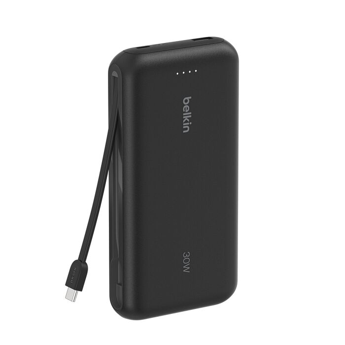 Batería Externa Belkin 20K con cable integrado