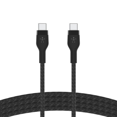 Cable Belkin BoostCharge Pro Flex – USB‑C a USB‑C – 2m – Negro