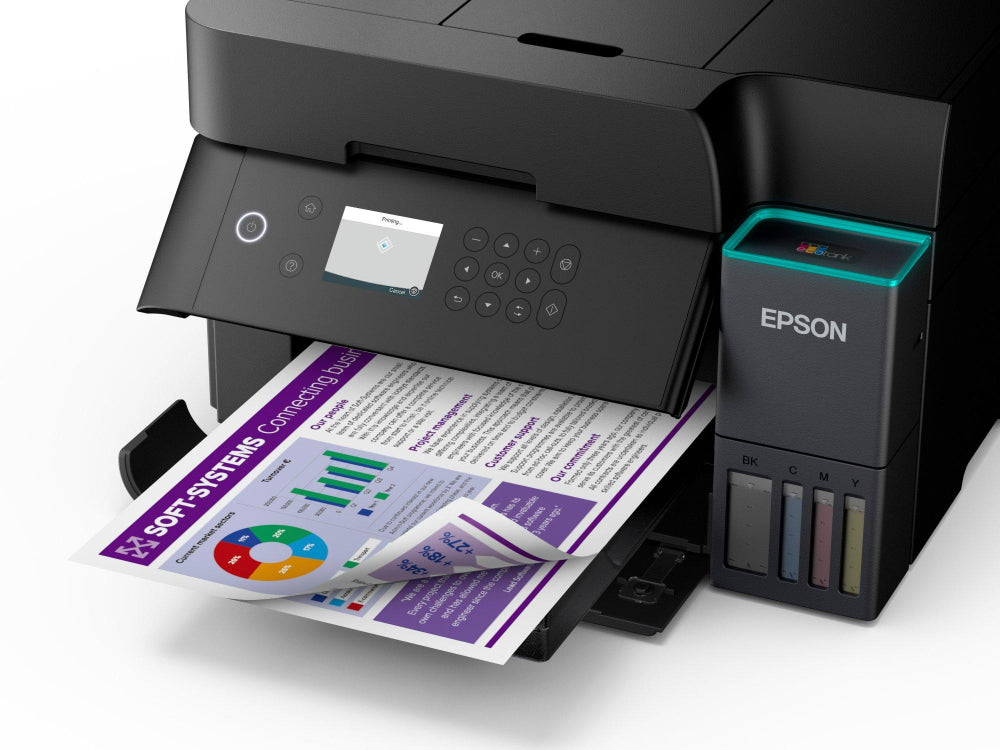 Epson EcoTank L6370 – Multifunción Color – Impresora / Escáner / Copiadora – USB / Wi‑Fi
