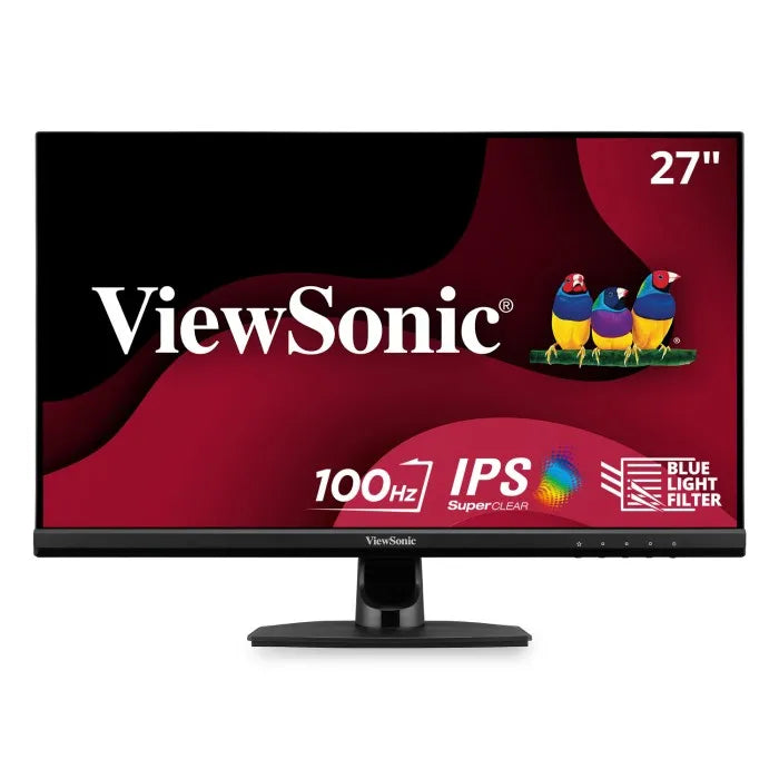 Monitor ViewSonic VA2714‑H – 27" Full HD – IPS – HDMI / VGA – Black