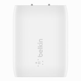 Adaptador de Corriente Belkin WCA006dq1MWH-B5 PPS 20W USB-C Blanco con Cable Lightning