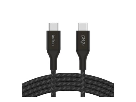Cable USB-C a USB-C Belkin BoostCharge 2m 240W Negro