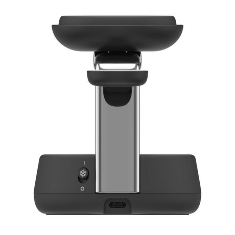 Base de Carga Magnética Belkin UltraCharge Pro 3‑in‑1 – Qi2 25W – Charcoal – WIZ040ttCH