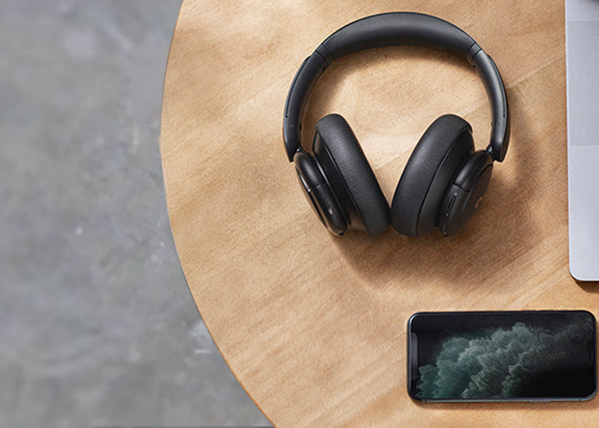 Audífonos Soundcore Life Q30 – Wireless, ANC Híbrida, 40 horas, Negros