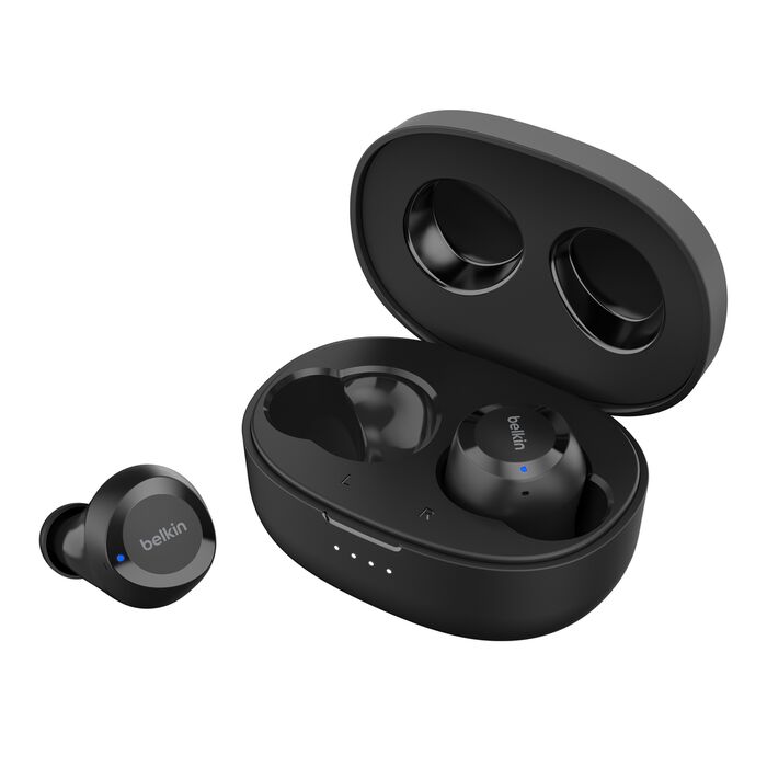 Audífonos Inalámbricos con Micrófono Belkin SoundForm Bolt Negros