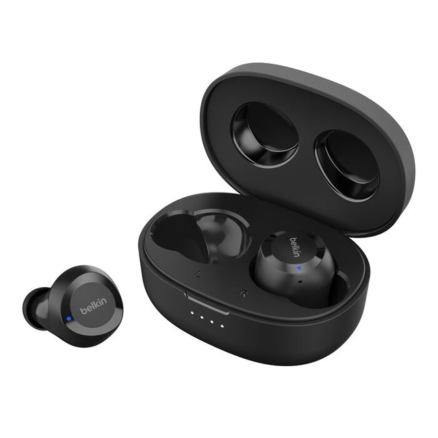 Audífonos Inalámbricos con Micrófono Belkin SoundForm Bolt Negros