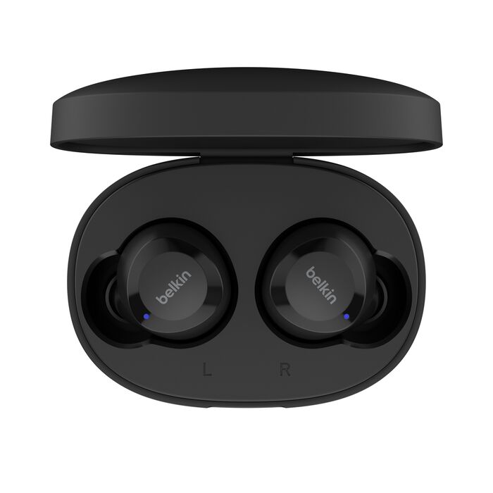 Audífonos Inalámbricos con Micrófono Belkin SoundForm Bolt Negros