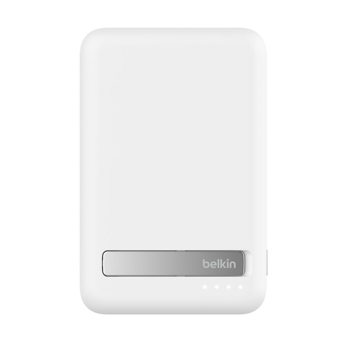 Belkin Qi2 Power Bank 15W – 5,000 mAh / Magnético / USB-C / Blanco